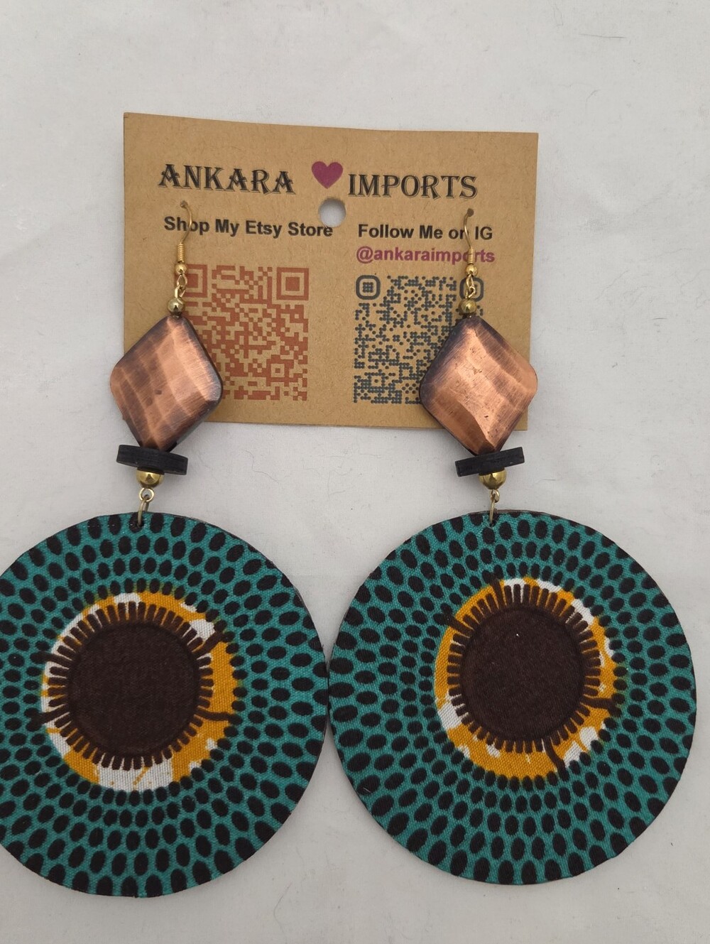Turquoise Sunburst Earrings